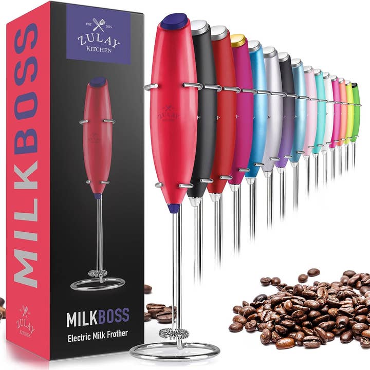 Zulay Kitchen - Wholesale Kitchen Tool/Gadget - Powerful Handheld Milk Frother24