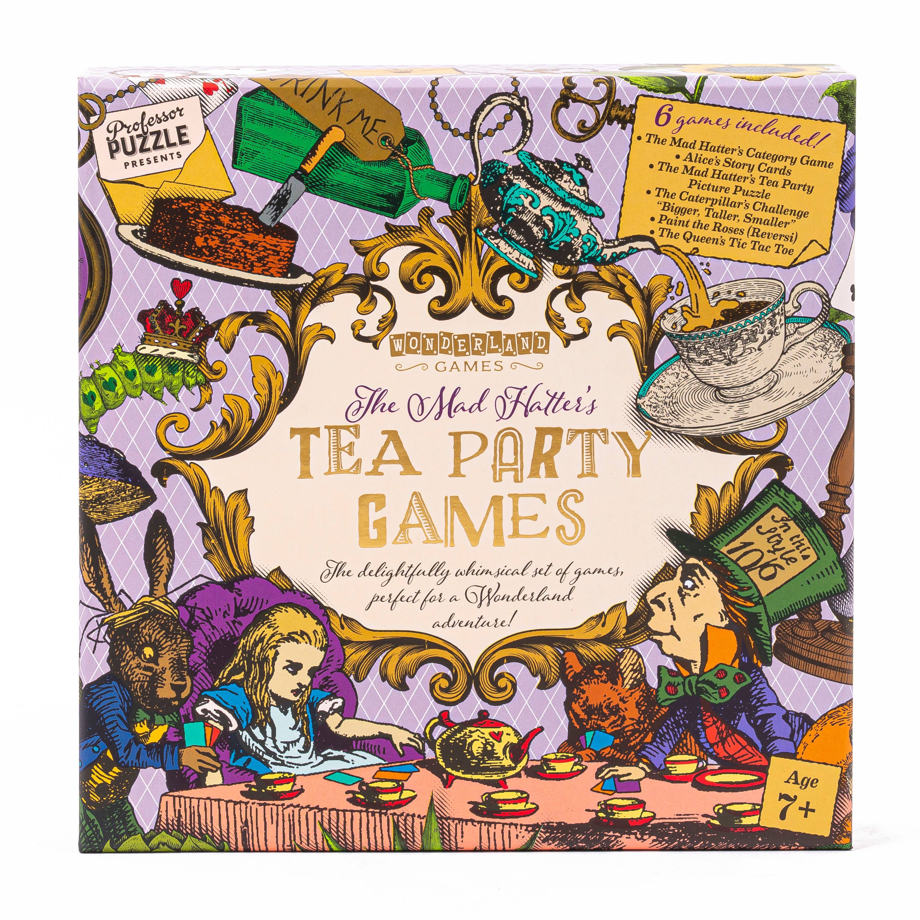 Professor Puzzle USA, Inc. - Wholesale Card Game - The Mad Hatter's Tea Party Games7