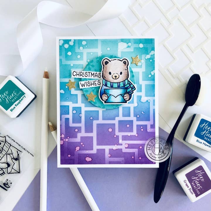 Hero Arts + Spellbinders Wholesale - Wholesale Stencil/Craft Die - Hero Arts Mixed Frame Stencil1