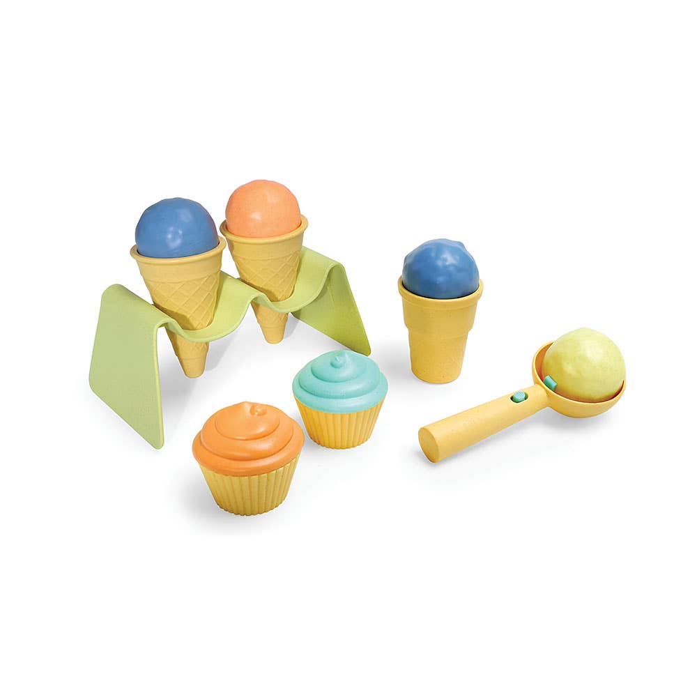 AJ Aguiar - Wholesale Toy Set - Kids - Set of Ice Creams and Cookies 13 Pcs Bio Plastic Cute0