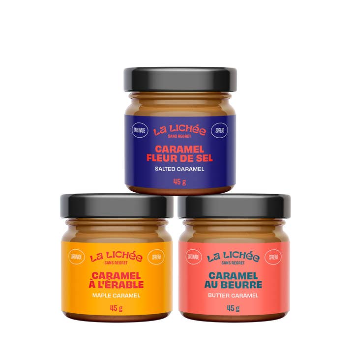 Classic Caramel Trio for wholesale by La Lichée