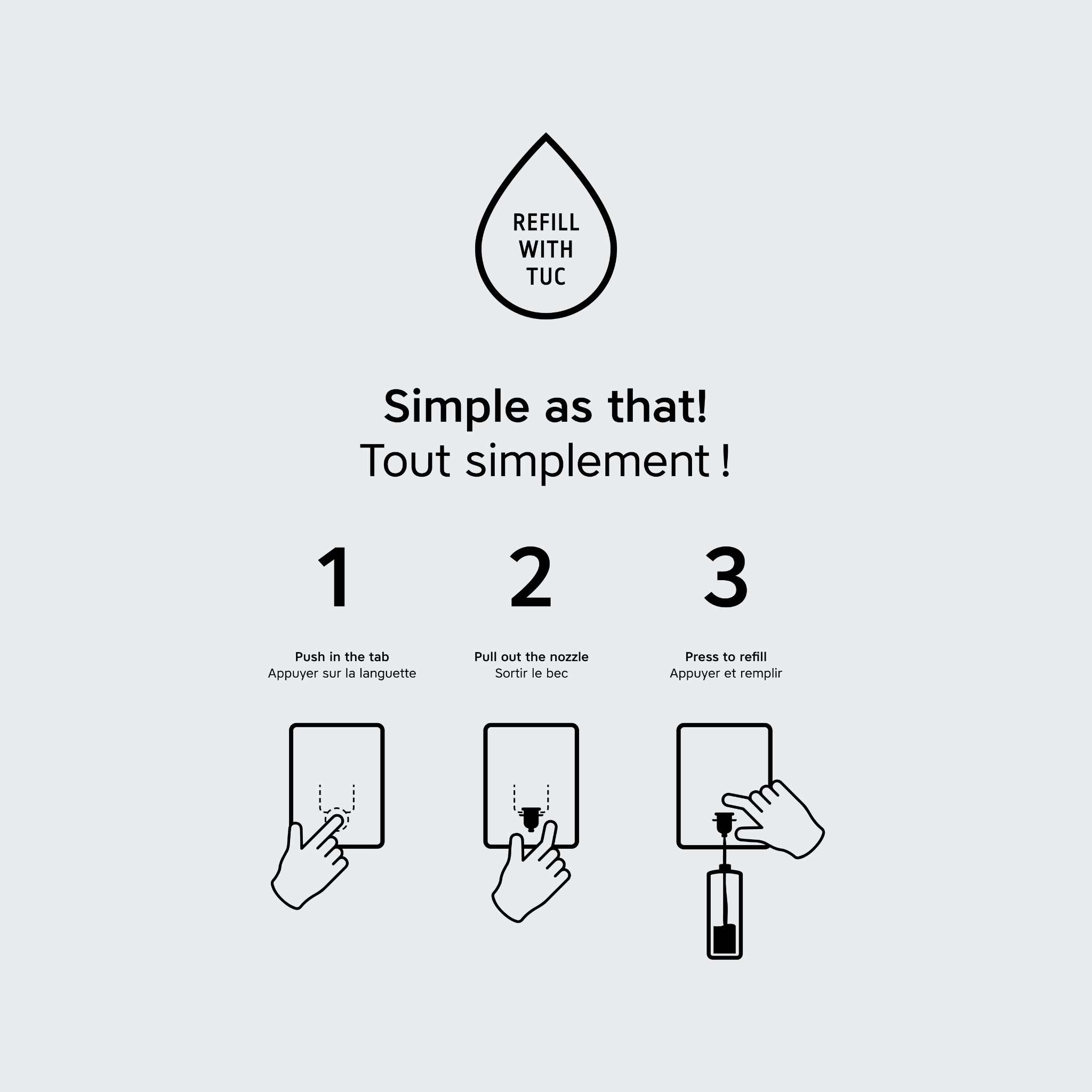 The Unscented Company - Vente Produit vaisselle - Plat - Boîte de recharge de 10 L2