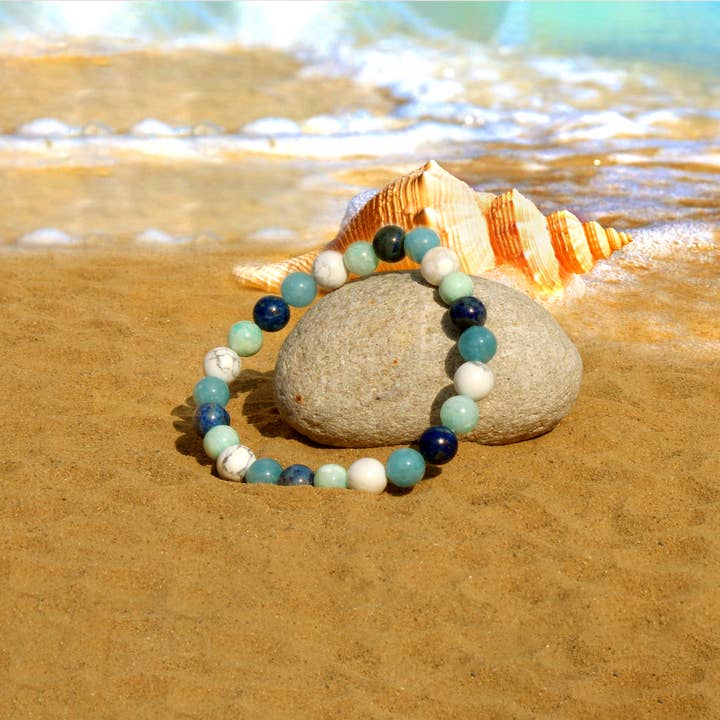 El'Cobre-Ecozonelifestyle - Wholesale Beaded Bracelet - Power Bracelet - Thyroid Gland Crystal Bracelet A+ Grade2