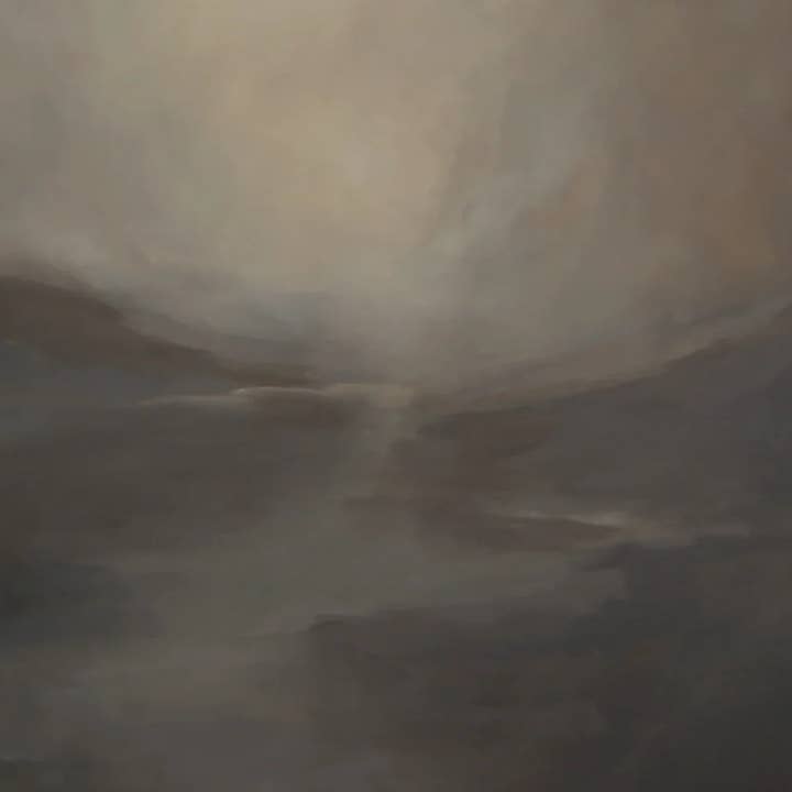 Fog I Printed Canvas for wholesale by Lauren Fuhr Design Co.