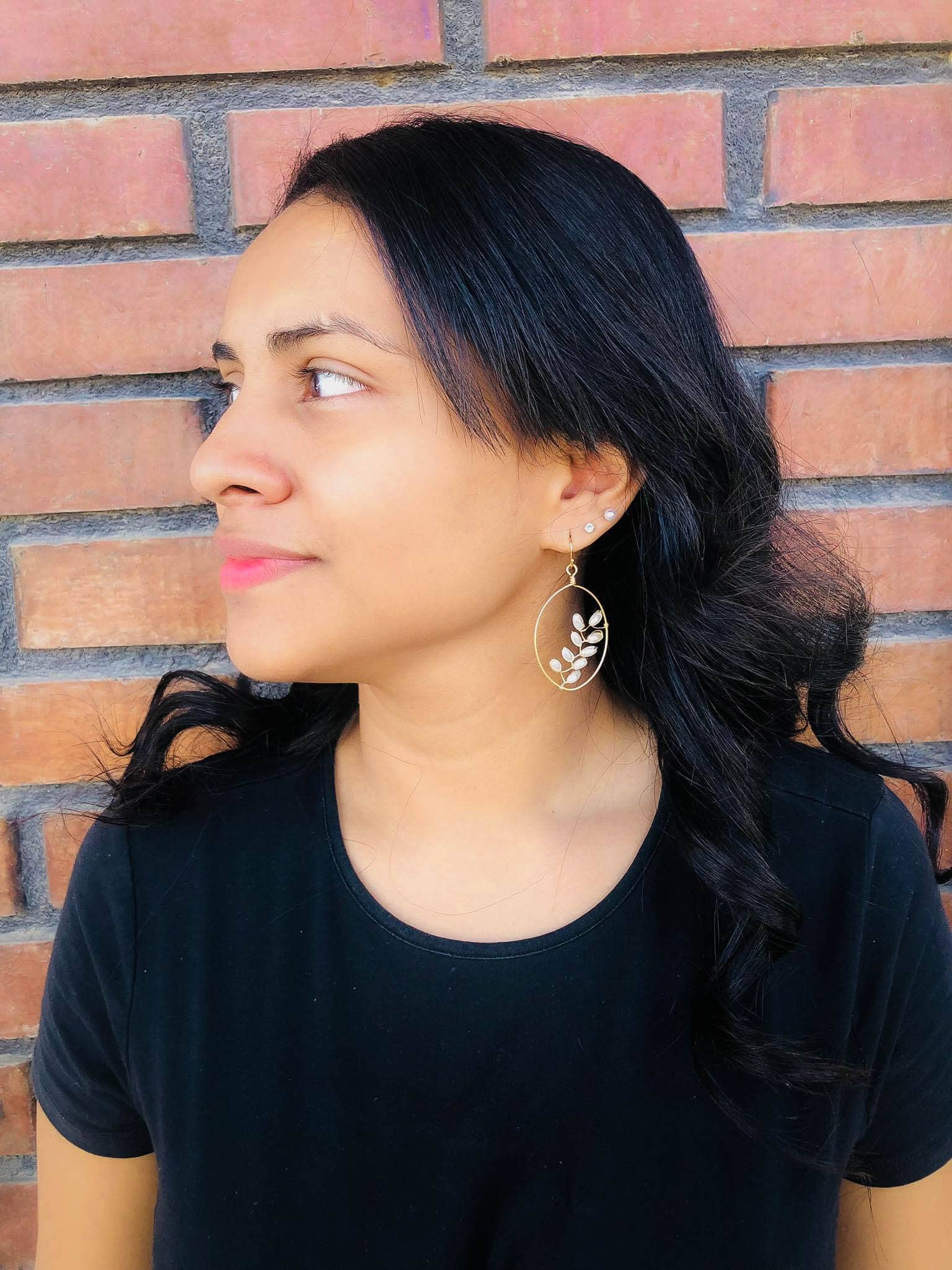 Alegria Accessories Inc. - Wholesale Dangle Earrings - Flourish gold earrings1