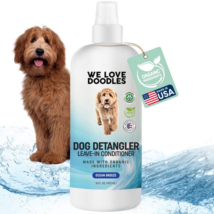 Dog Detangler Spray (Ocean Breeze Scent) for wholesale by We Love Doodles
