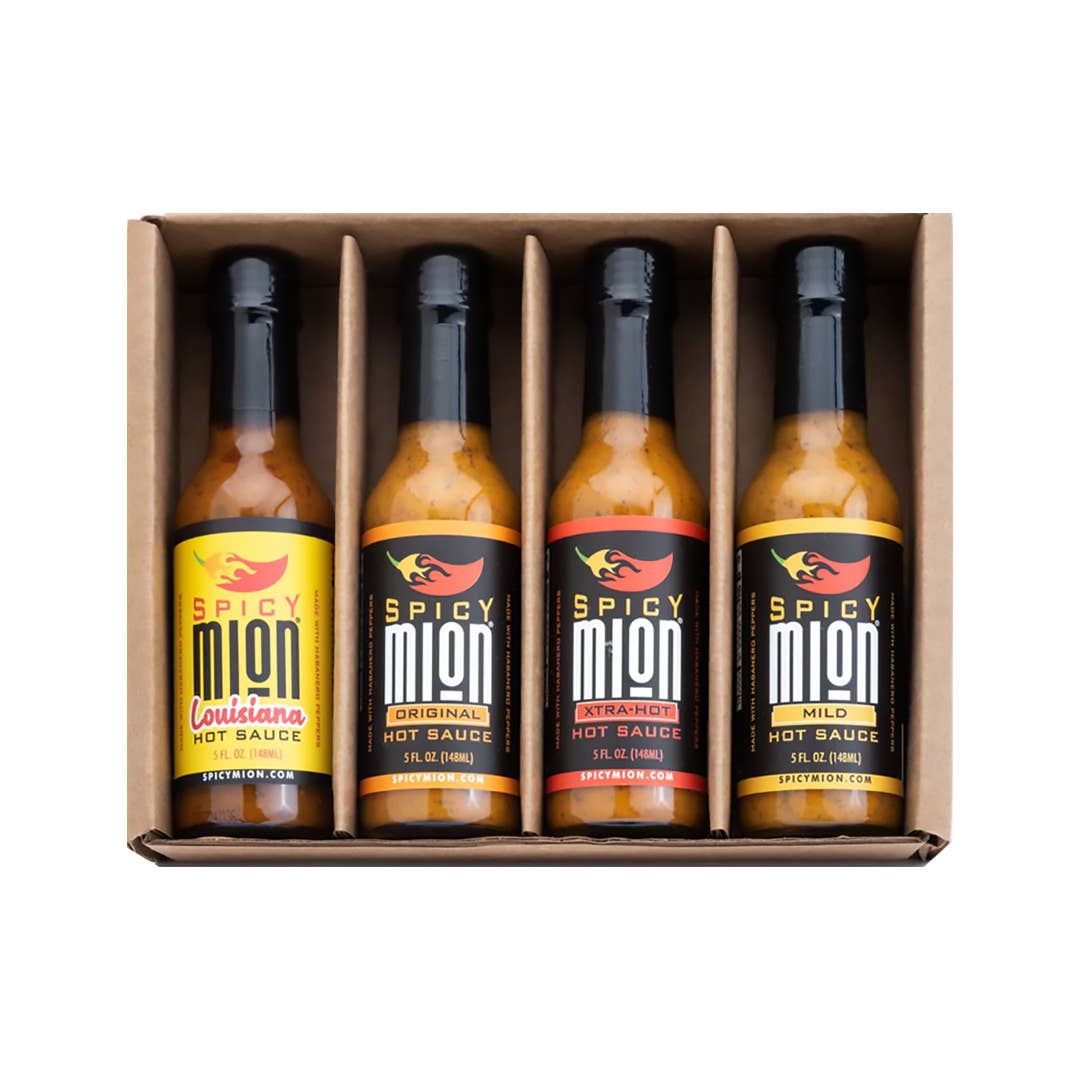 Spicy Mion Hot Sauce - Wholesale Hot Sauce - Spicy Mion Variety Gift Pack
