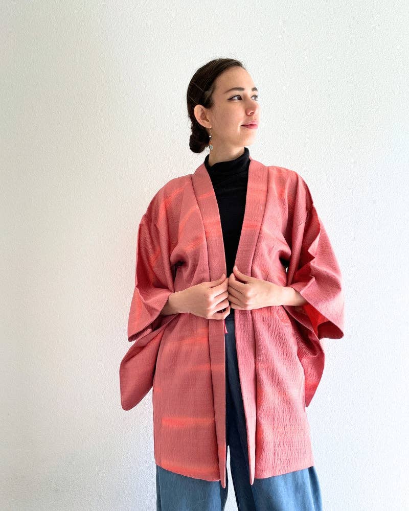 KimonoZen – Kimono - Mulher por atacado – Casaco Kimono Koubai Haori2