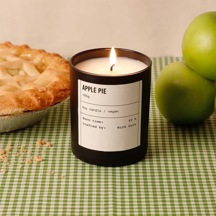 Apple Pie Soy Candle – Autumn Gift, Vegan Hand-Poured and other Purchase wholesale blackcurrant pie filling. Free returns & net 60 terms on Faire trending on Faire.