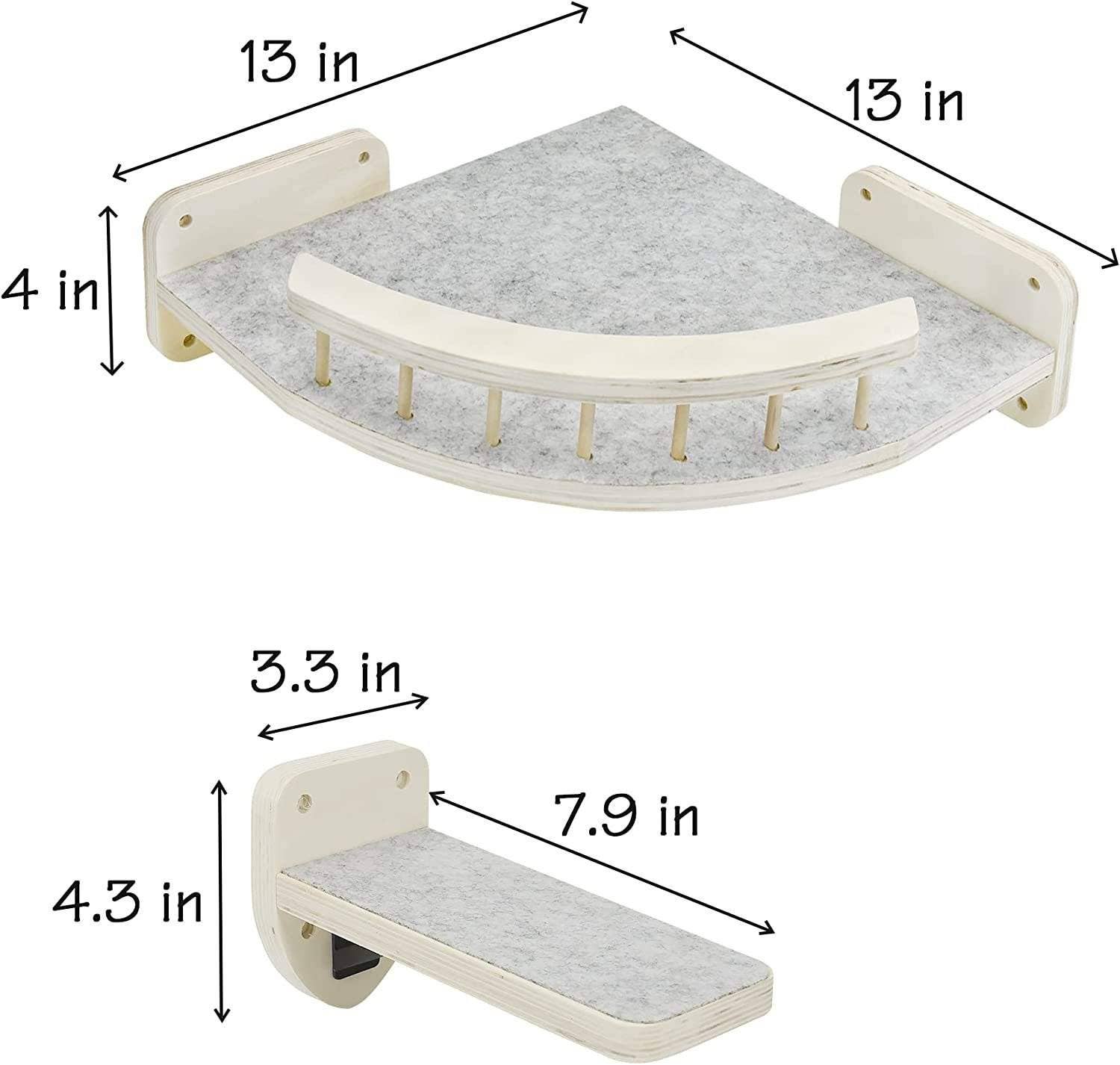 VIGOR – Großhandel Haustier-Kratzfläche – Katze – VIGOR Katzen Wandmöbel Klettern Regal und Kratzpfosten zum Schlafen13
