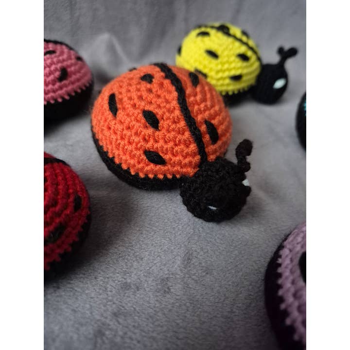 despinacrafting - Venta al por mayor Peluche - Niños y bebés - Mariquita de ganchillo