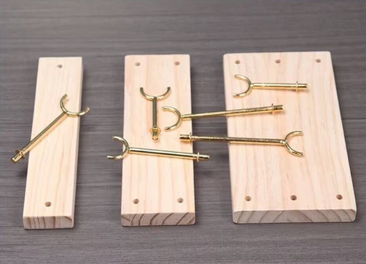 Zakka - Wholesale Jewelry Stand & Display - 1-Tier Ring Holder Soft Velvet Bar Jewelry Display Stand1