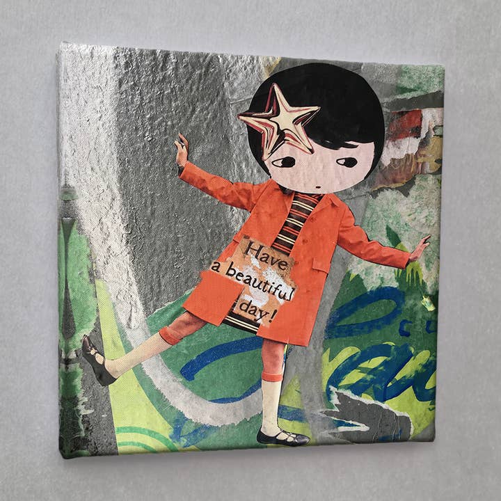 #01151 tem Impressão em Tela Street Art por atacado de Eicie