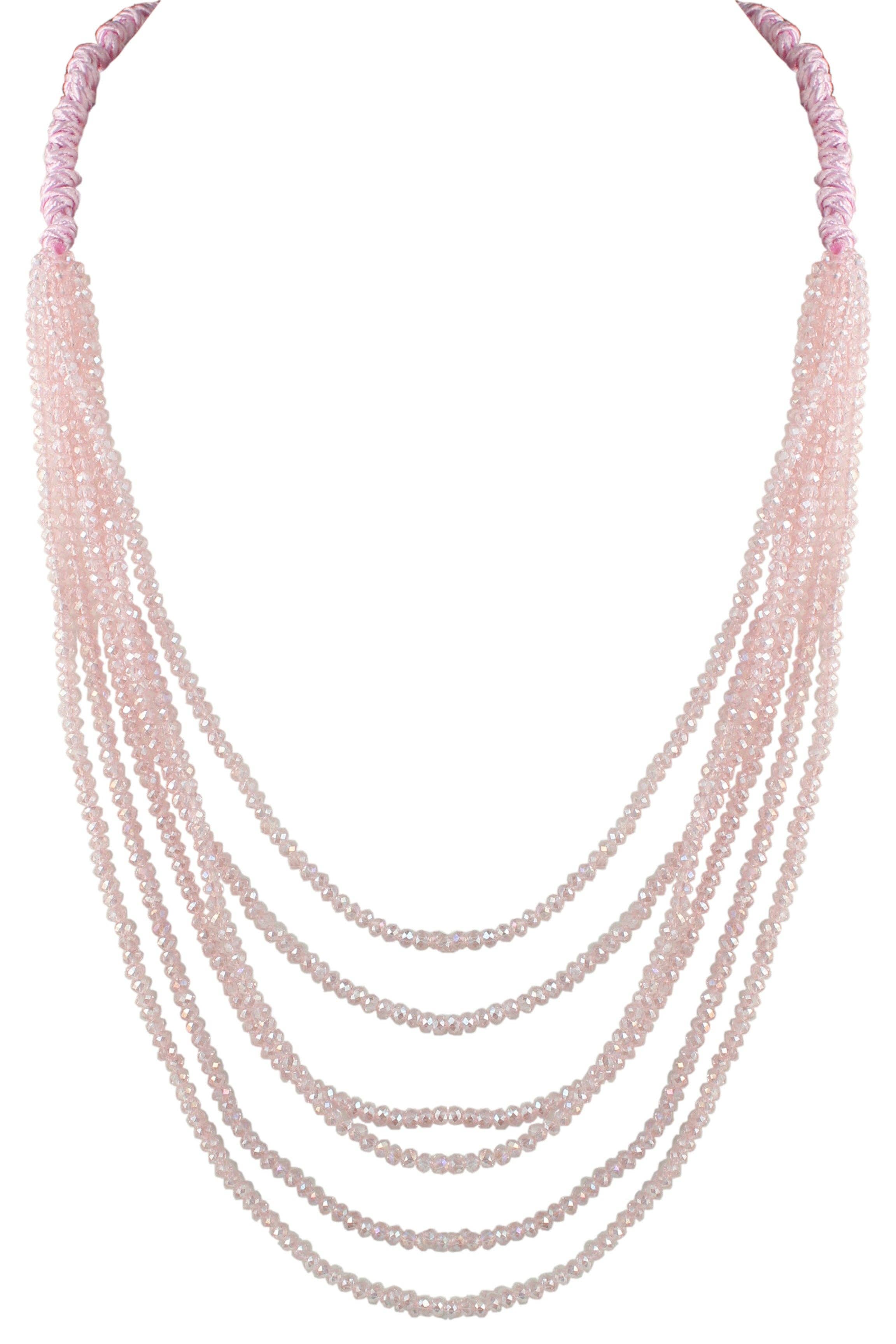 Ole - Wholesale Beaded/Pearl Necklace - Multi Layer Chain Jewelries Beads Necklace N28981