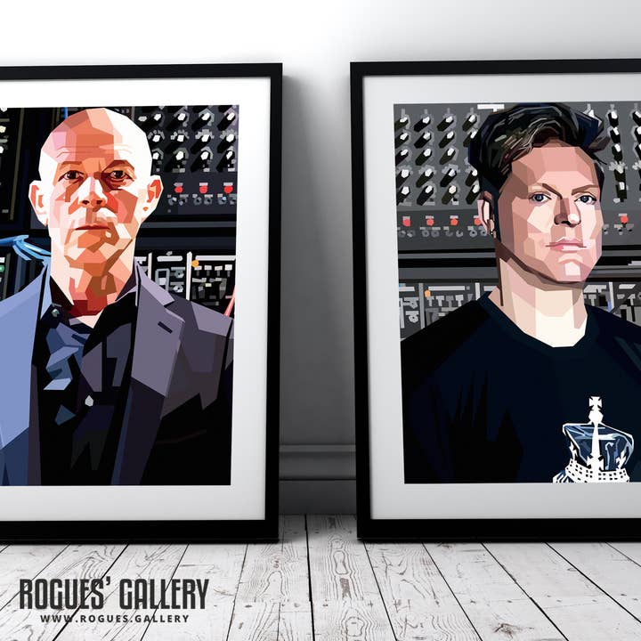Vince Clarke of Erasure - A3, A2, A1 or A0 Pop Art Print for wholesale by Rogues' Gallery