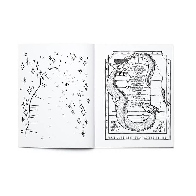 Your Very Favorite – Engroshandel Malebog - Børn og baby – MYTH & MAGIC Malebog og Aktiviteter: Labyrinter, Gåder, Vitser m.m.5