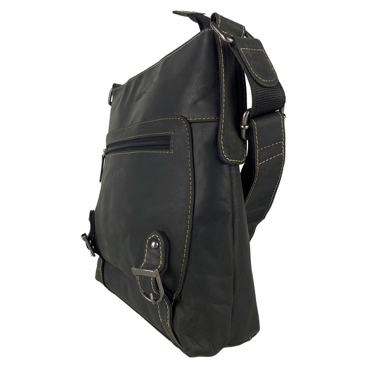 Arrigo – Großhandel Schultertasche – Unisex – Arrigo Unisex-Schultertasche aus Büffelleder, 3 Farben7