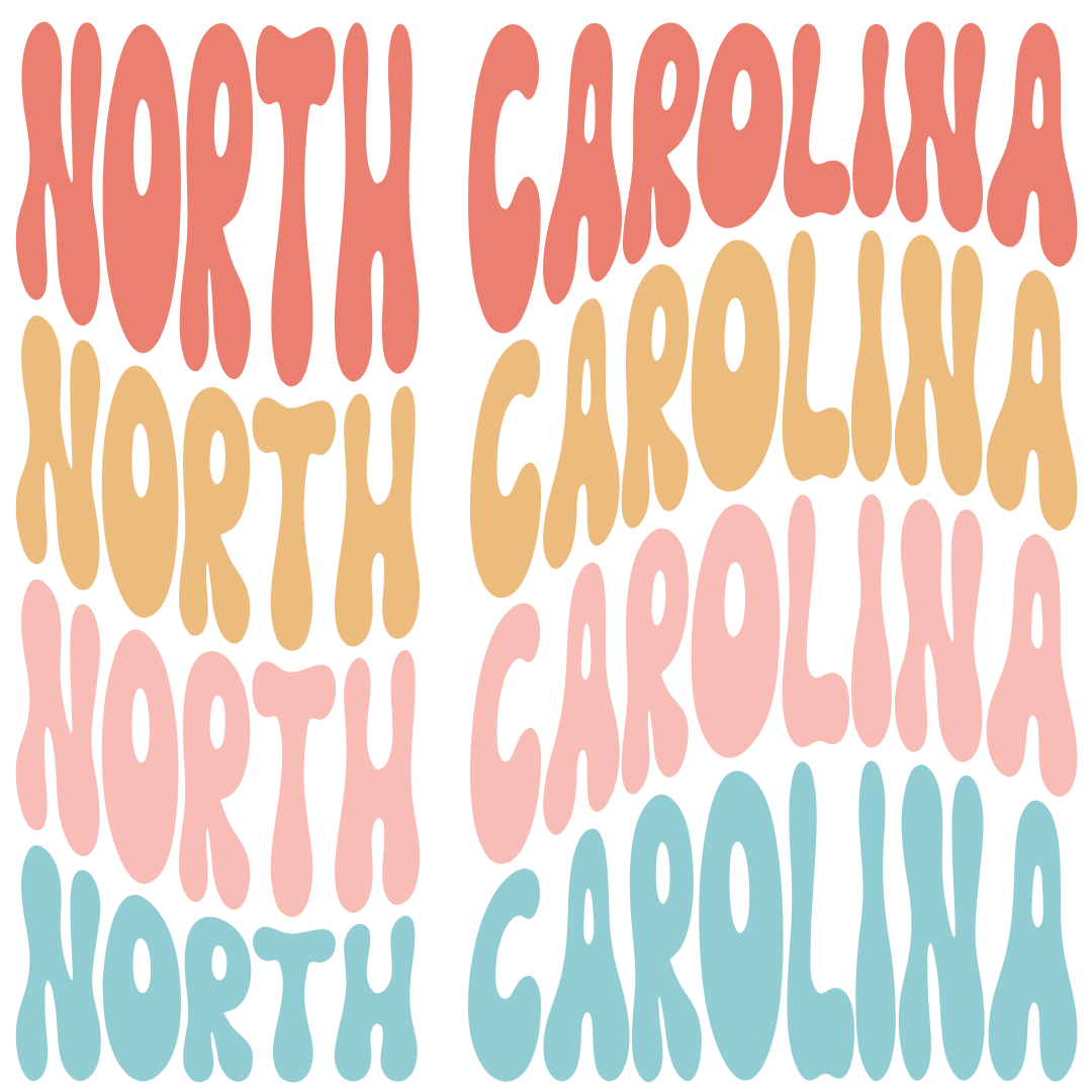 Daisy Mae Designs - Vente Aimants - Tous les 50 États Aimant Fort Acrylique Police Rétro – 2"x2"30