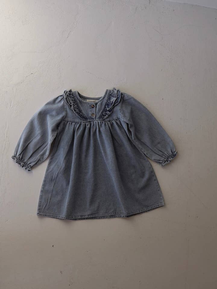 Vestido de Ganga | Folho por atacado de Forever French Baby