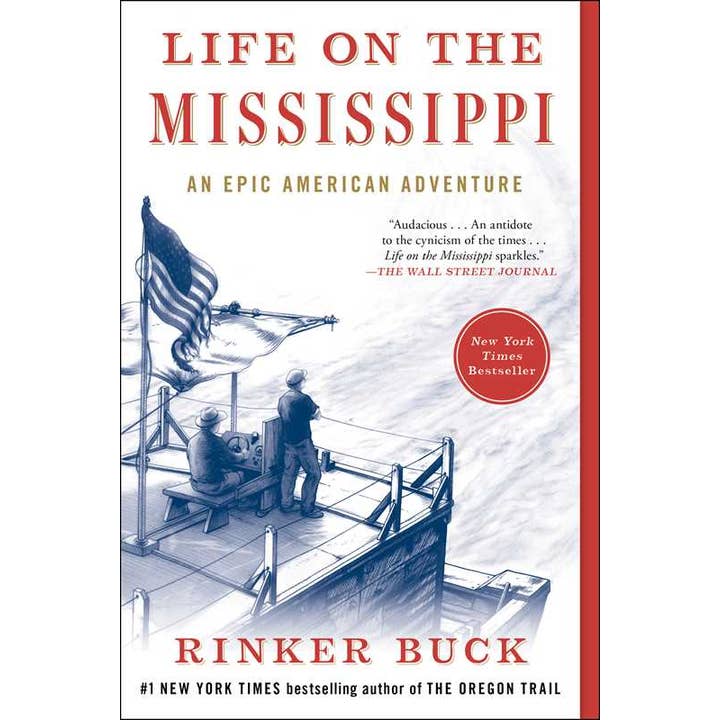 Life on the Mississippi by Rinker Buck for wholesale by Simon & Schuster