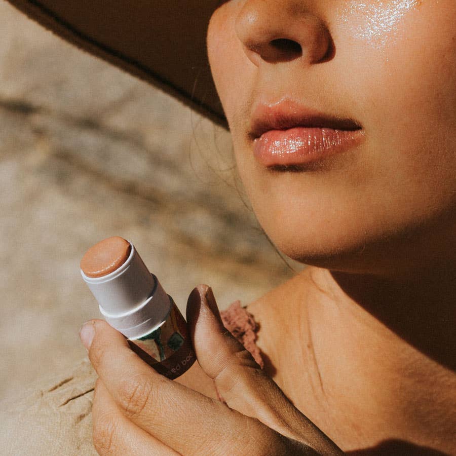 Earth Based Body - Wholesale Lip Stain/Dye/Tint - NUDE MOOD | Lip + Cheek Shimmer1