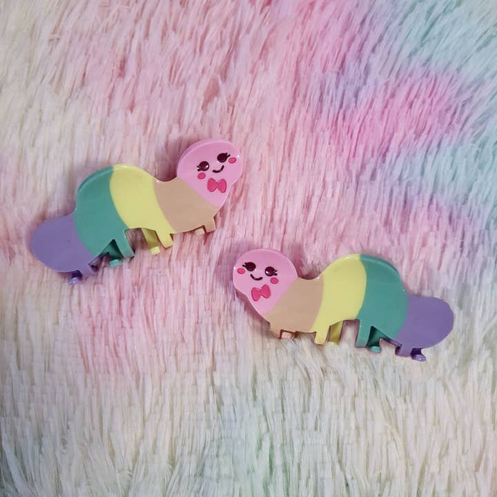 Pince à cheveux Wormy pour la vente par Sugary carousel
