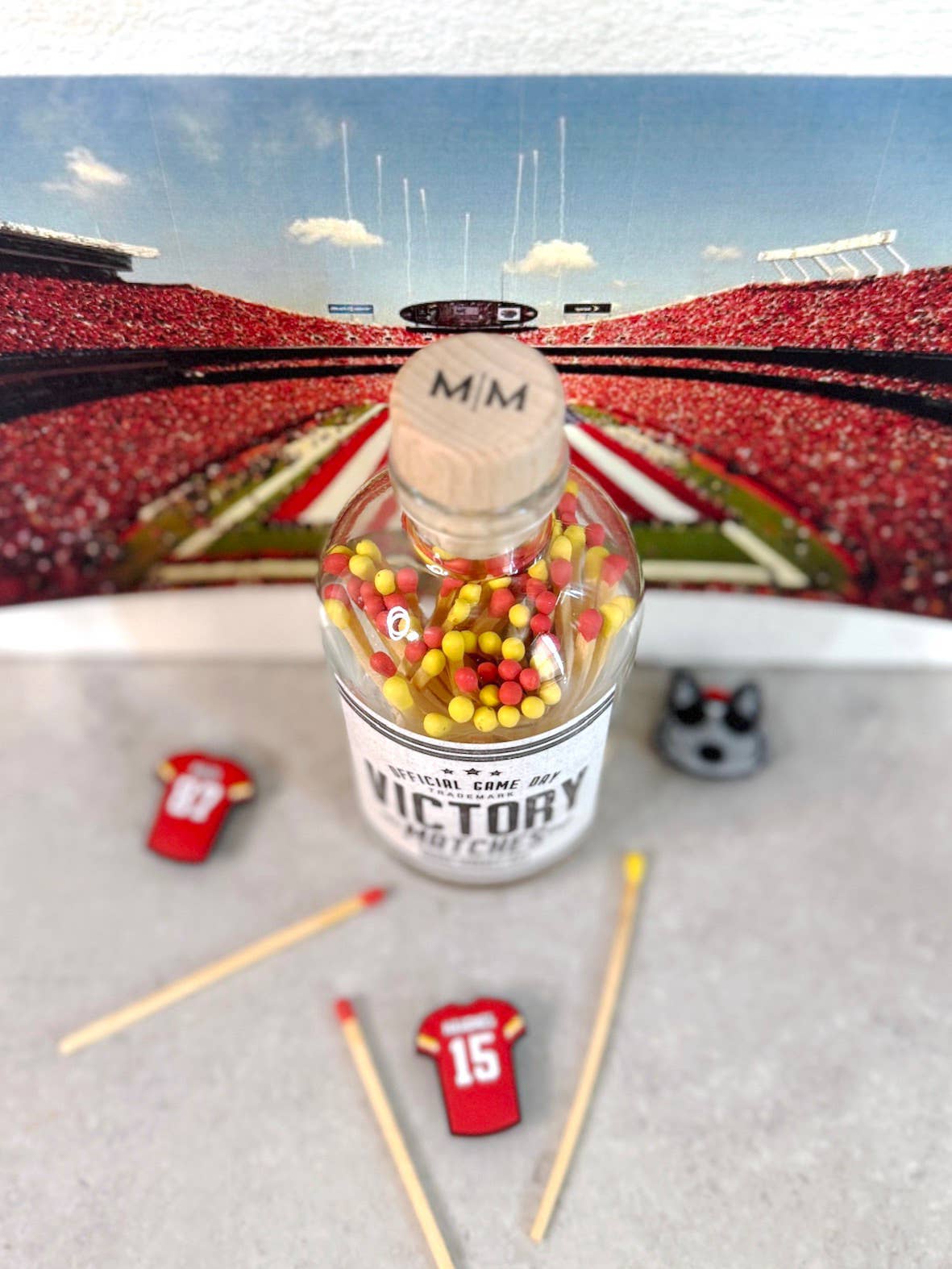 Rød KC Chiefs Sejrs Kampe for engroshandel på Faire5