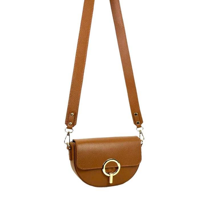Chenson & Gorett - Wholesale Crossbody Bag - Women's - Women's Italian Leather Shoulder Bag with Twist Flap14