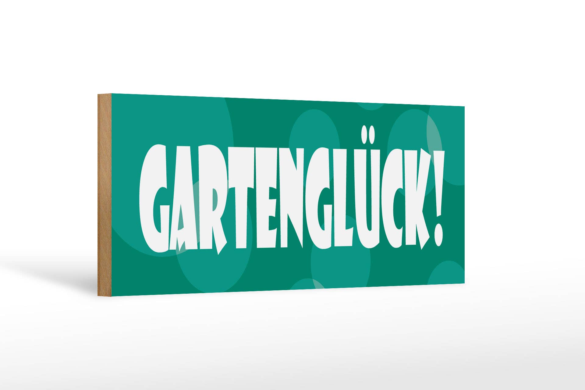Femer - Wholesale Sign - Gartenglück 27 x 10 cm Garden Paradise Garden Wooden Sign0