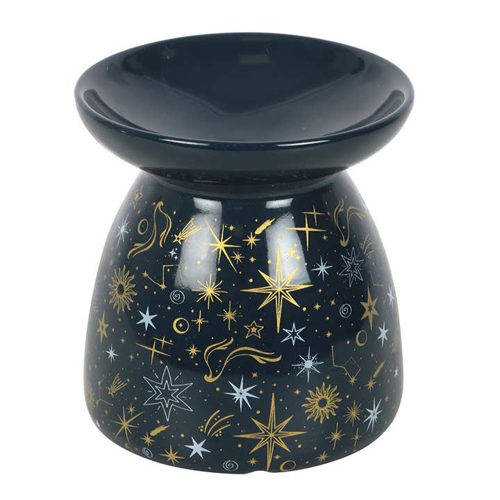 Something Different Wholesale - Wholesale Wax Warmer - Blue Starry Night Celestial Oil Burner and Wax Warmer3