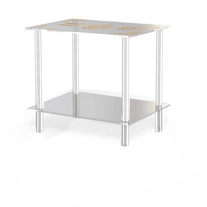 Table acrylique de Hanoucca pour la vente par Ner Mitzvah