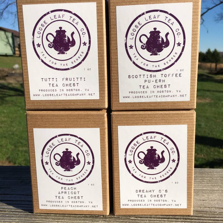 Berry White Loose Tea (Låda) för wholesale av Loose Leaf Tea Company