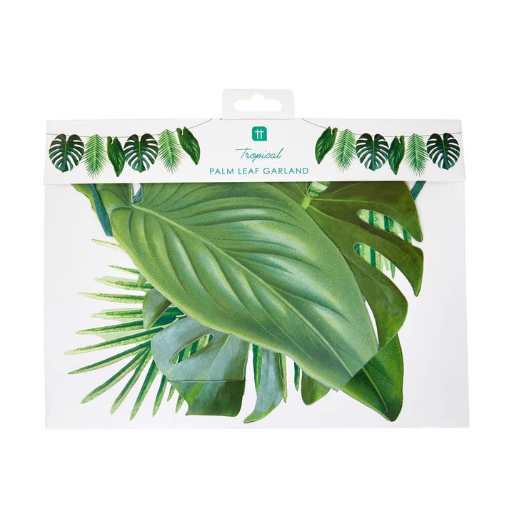 Fiesta Palm Leaf Garland - 2.6m for wholesale by Talking Tables UK