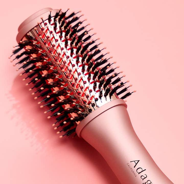 Adagio California - Wholesale Hair Dryer - Infrared Blowout Brush (Rose Gold Blush)