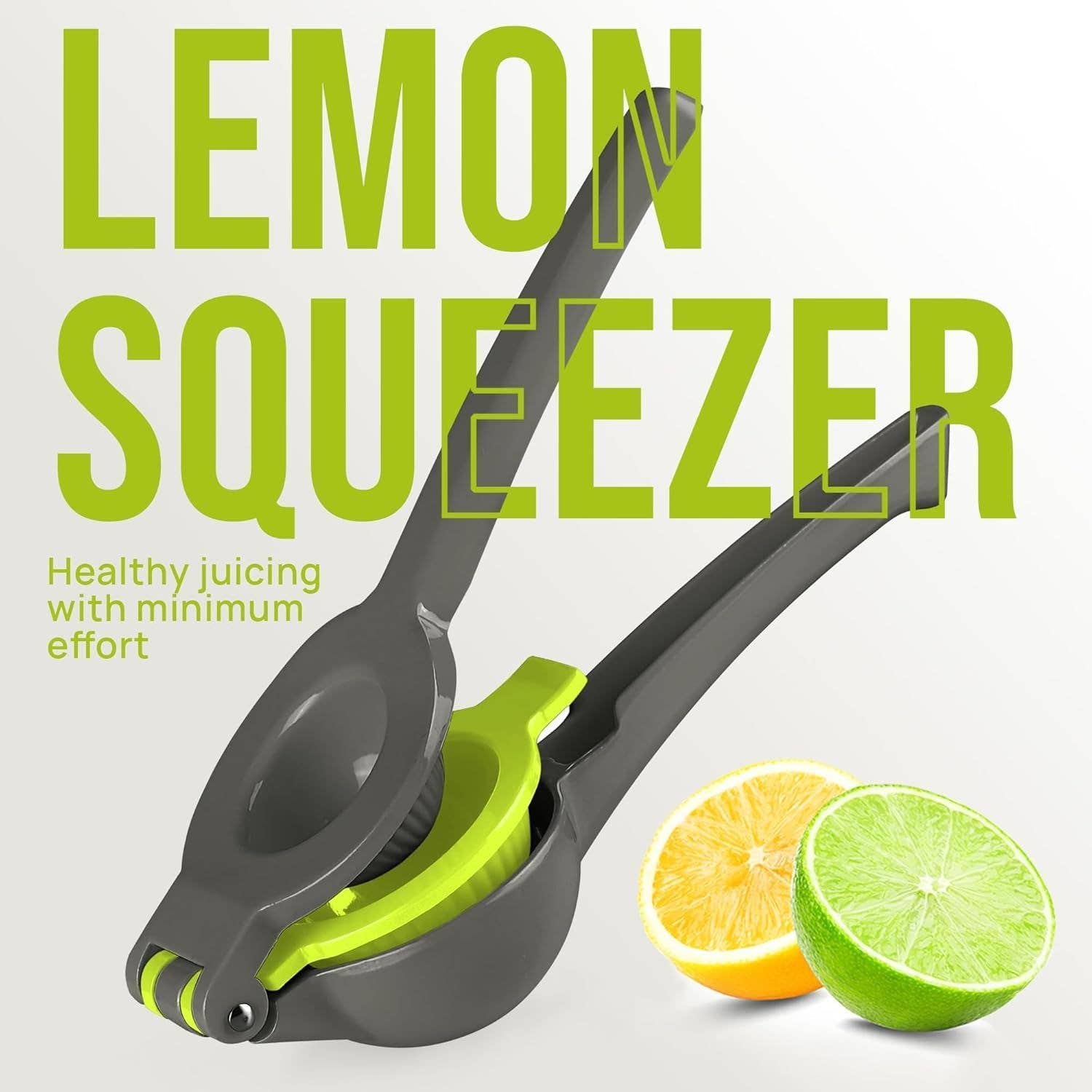 Zulay Kitchen - Venta al por mayor Exprimidores - Exprimidor de limón y lima 2 en 1 de metal, exprimidor manual16