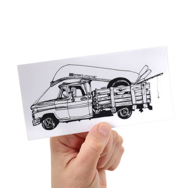 Drew's Truck Sticker for wholesale by Slow Loris