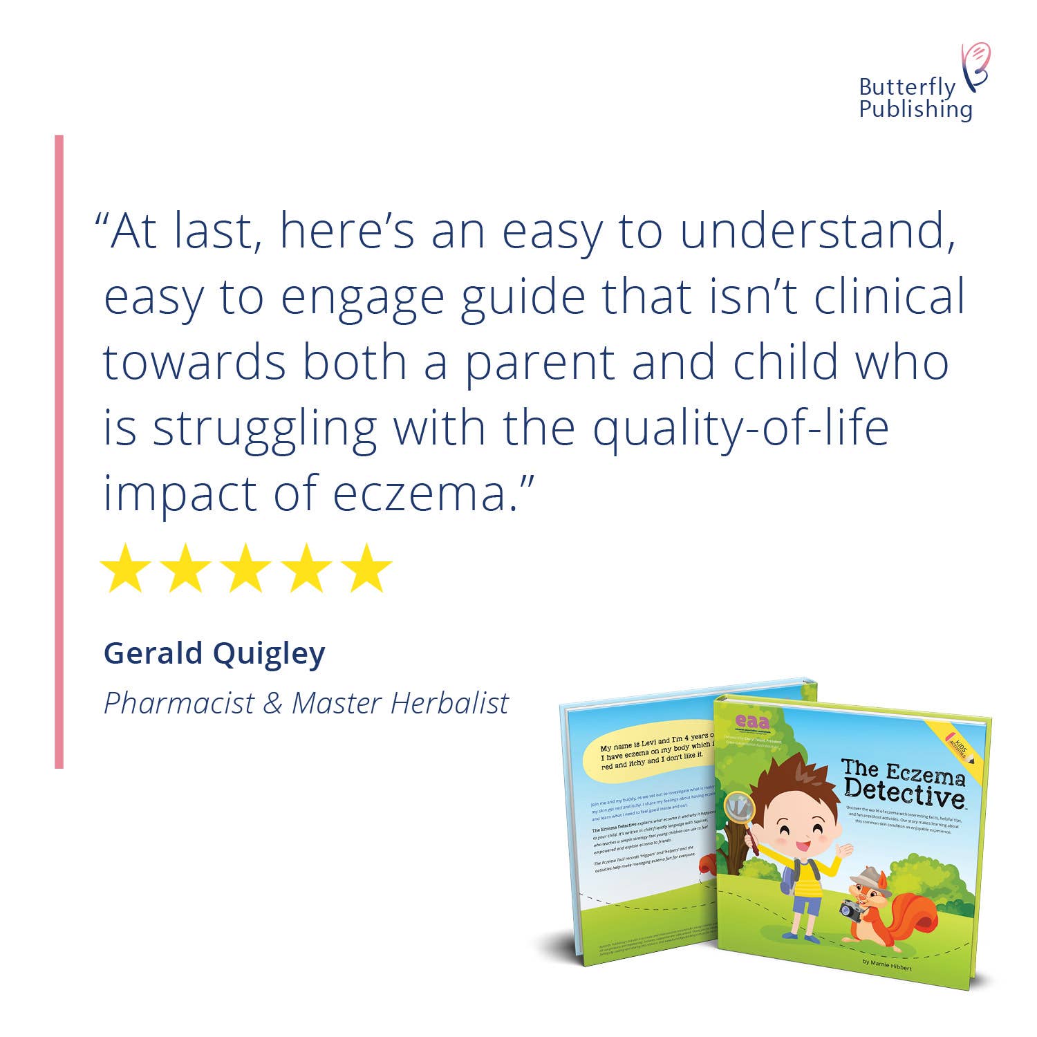 Butterfly Publishing - Wholesale Preschool Book (3-5) - The Eczema Detective (Softcover)8