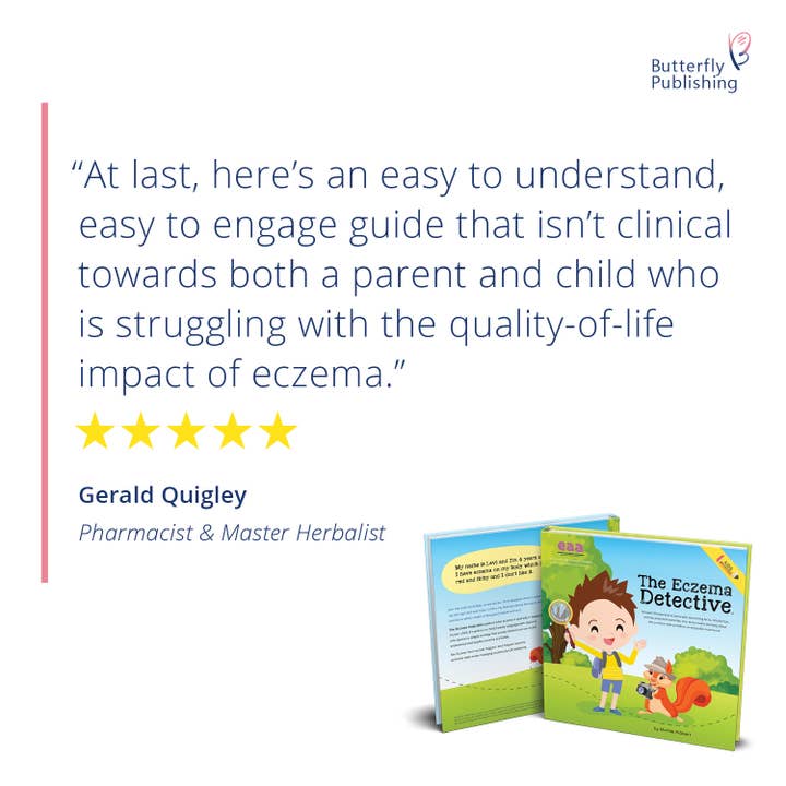 Butterfly Publishing - Wholesale Preschool Book (3-5) - The Eczema Detective (Softcover)8