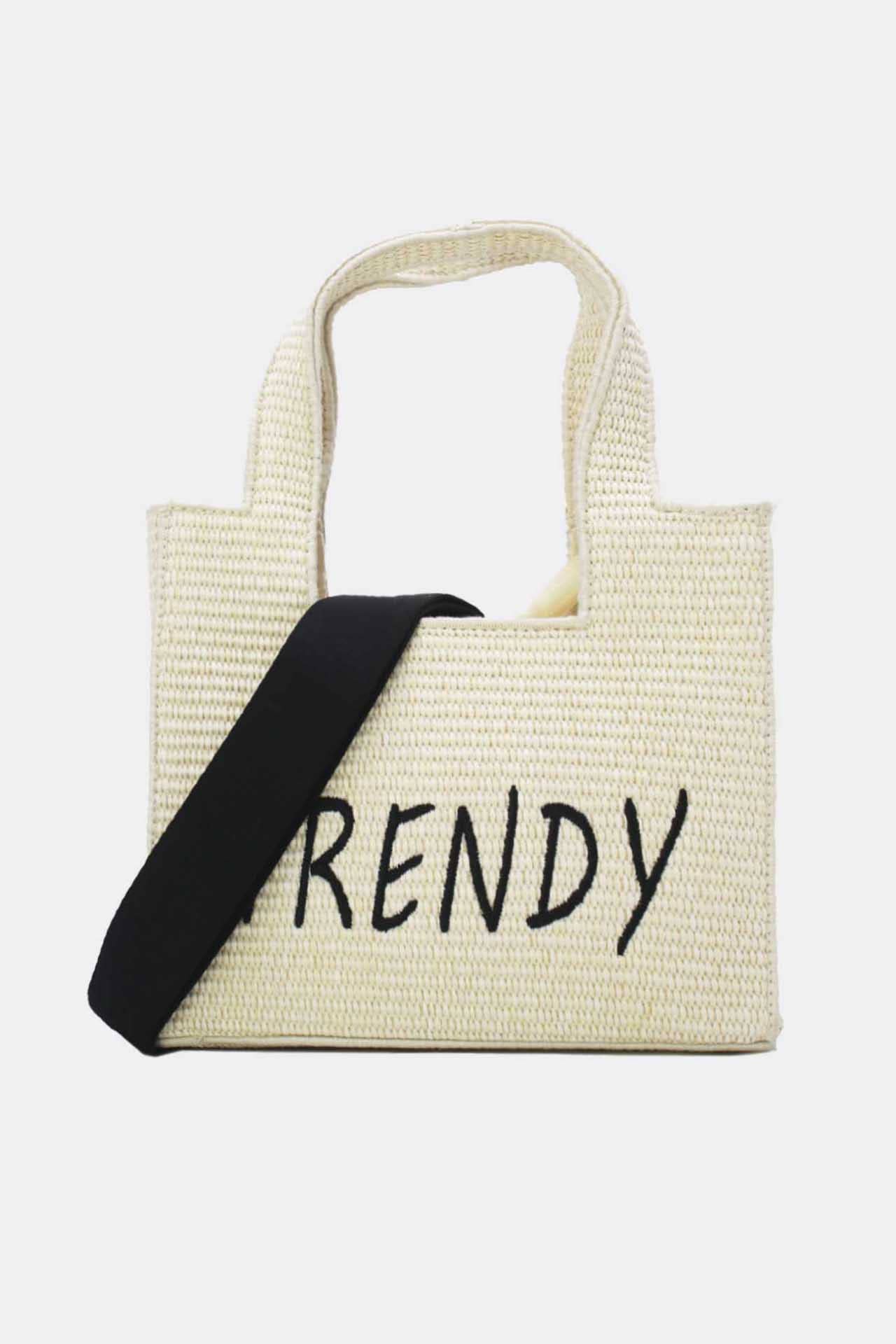 Tom&Eva (F.D.M diffusion) - Wholesale Top Handle Bag - Women's - Minimalist Straw Handbag 24P-60829