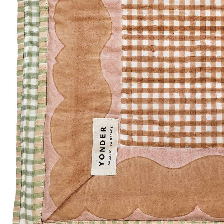 YONDER. - Wholesale Quilt - Organic Cotton Quilted Blanket | Fudge1