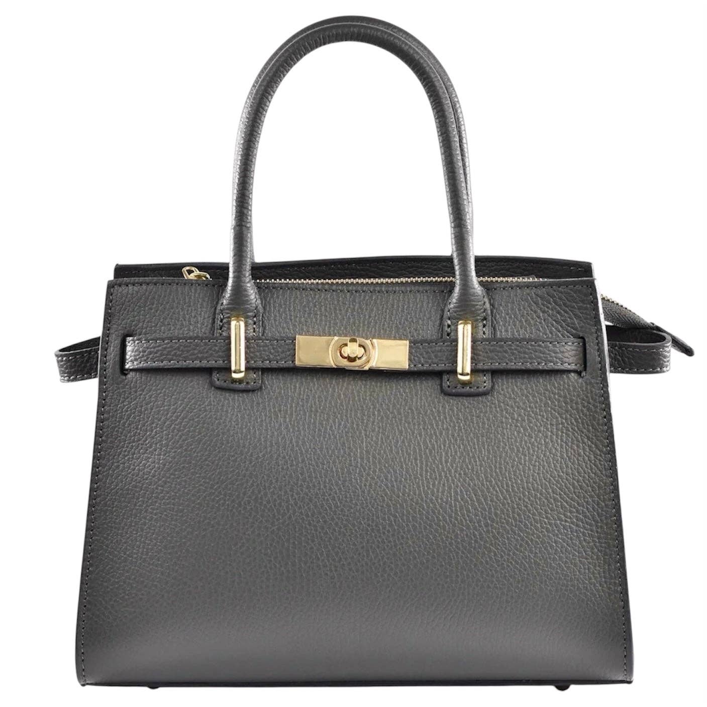 MODARNO - Wholesale Top Handle Bag - Women's - Modarno "Gina" handbag and shoulder bag in genuine leather 28x14x20cm7