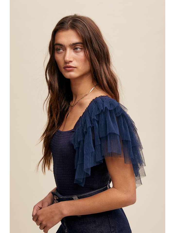 Listicle – Bodysuit - Mulher por atacado – Body Elegância Plissada28