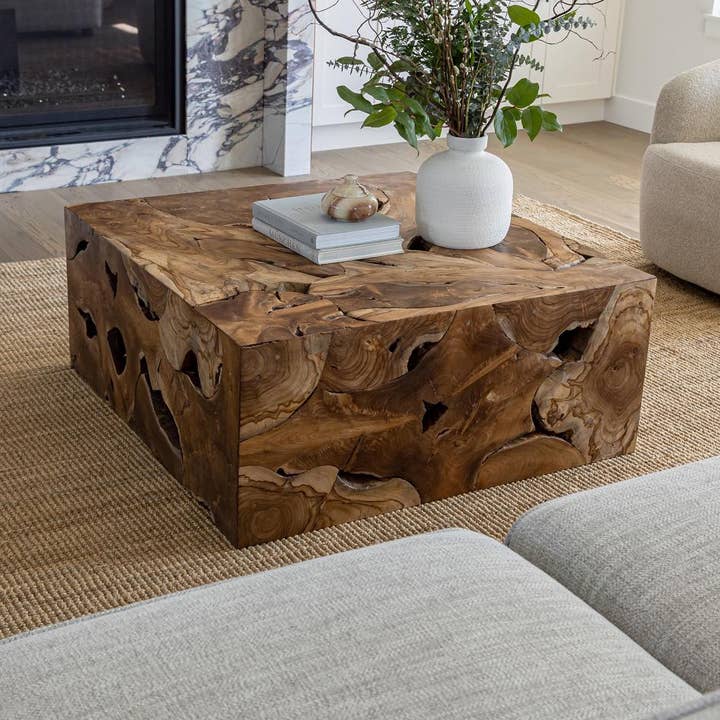 Natura Flow Square Coffee Table for wholesale by Style In Form