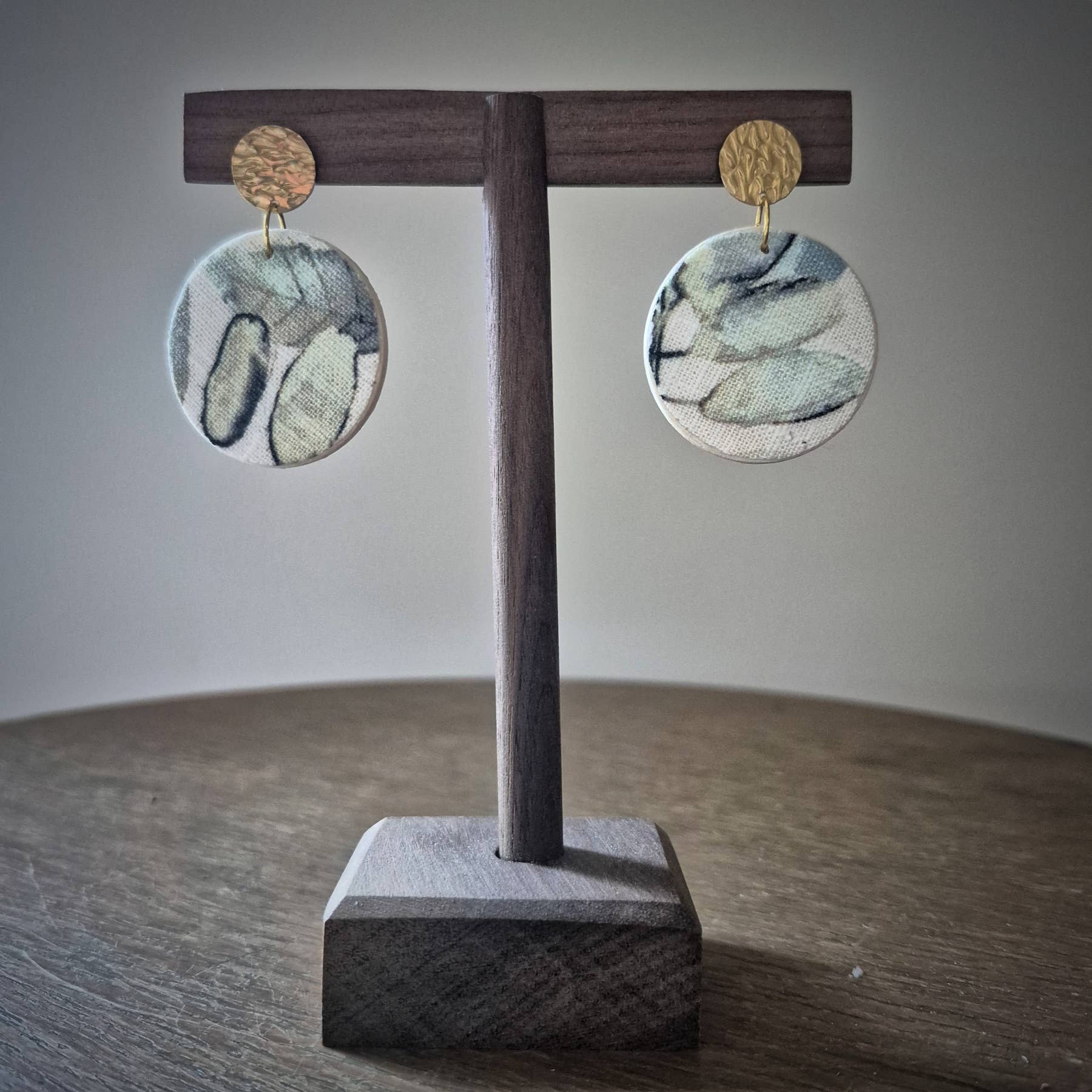 MIV Création Fleurie - Wholesale Dangle Earrings - Handmade earrings – Print variations0