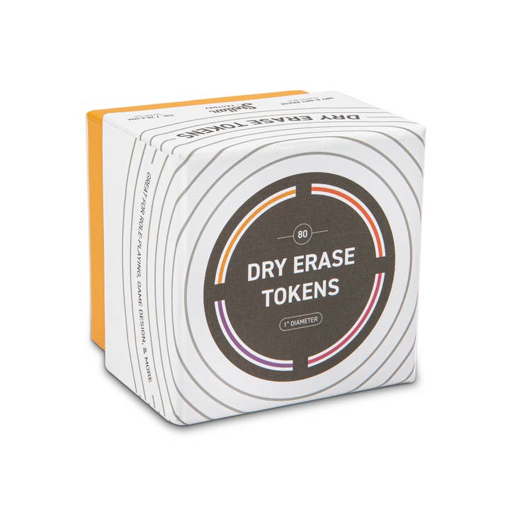 Stellar Factory - Wholesale Board Game - Dry Erase Tokens: Reusable for DIY, Game Design, and RPGs4