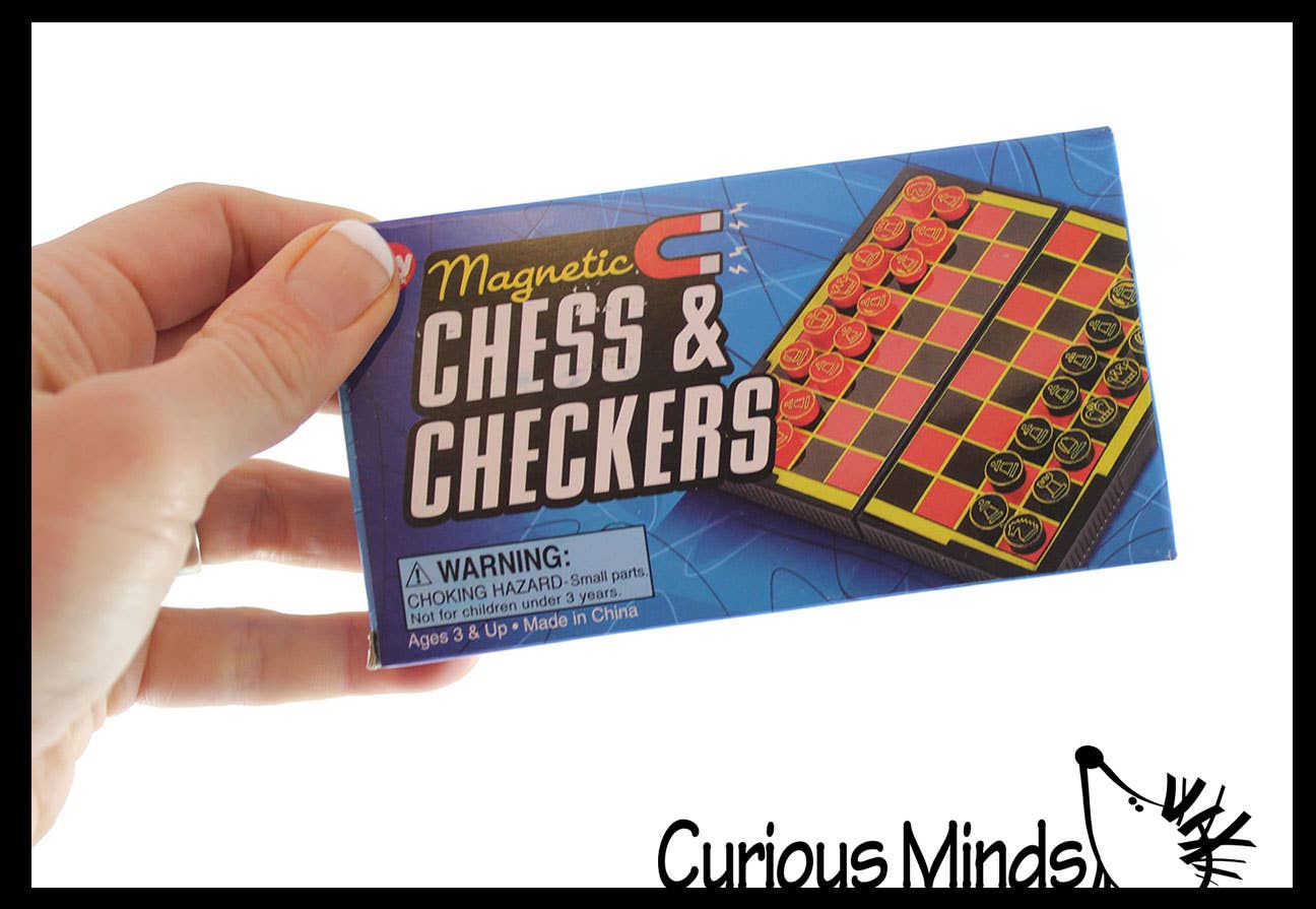 Curious Minds Toys - Vendita all'ingrosso Giochi da tavolo - Mini giochi da viaggio magnetici - Piccoli giochi da tavolo classici - Curious Minds Toys5