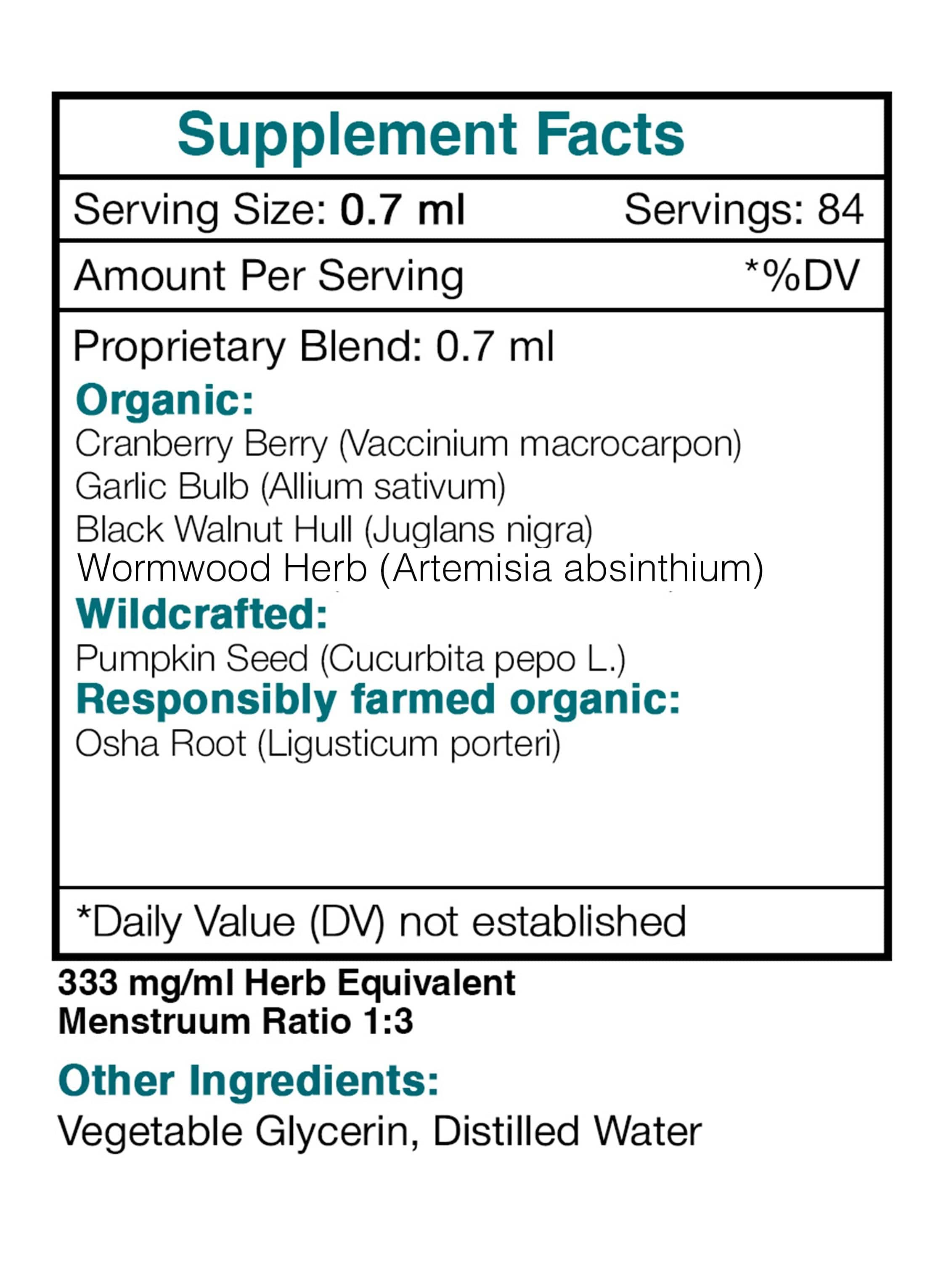 Secrets Of The Tribe - Wholesale Oral Supplement/Vitamin - Tribal Parasite Purge. Intestinal Purge Formula10