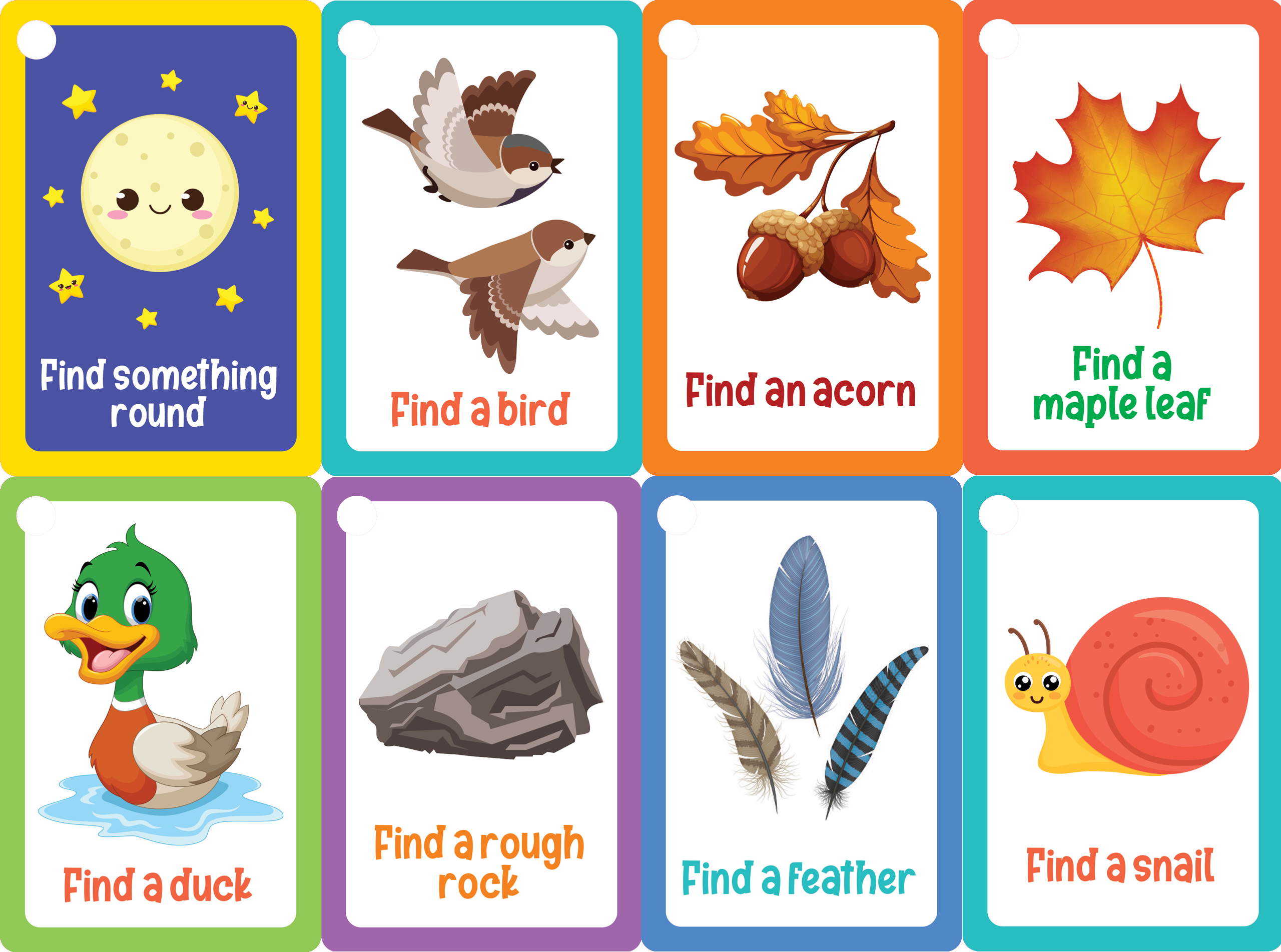 Peter Pauper Press - Wholesale Card Game - Seek-and-Find Scavenger Hunt Card Pack7