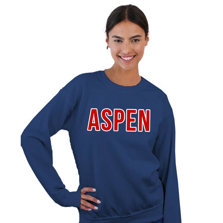 Crewneck Sweatshirt (Navy) - Custom Name for wholesale by Toss Designs
