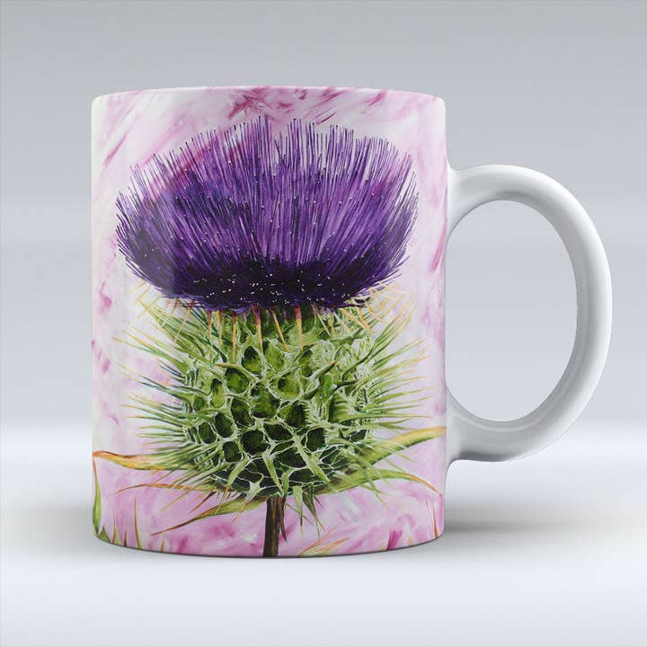 Big Thistle - Mug for wholesale by Pureminted
